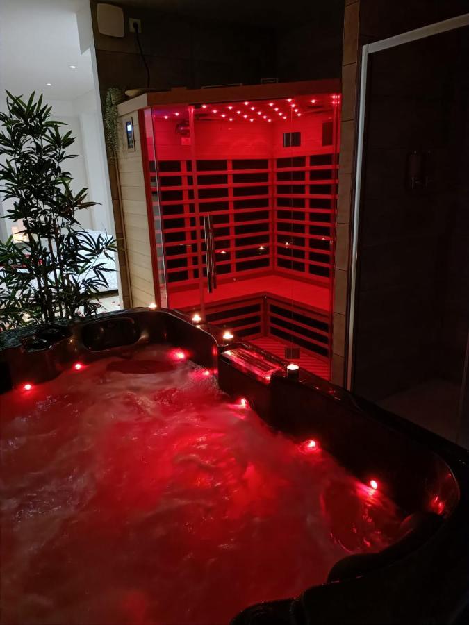 Spa Appartement O Temps Suspendu Reims Centre Sauna Et Jacuzzi Dış mekan fotoğraf