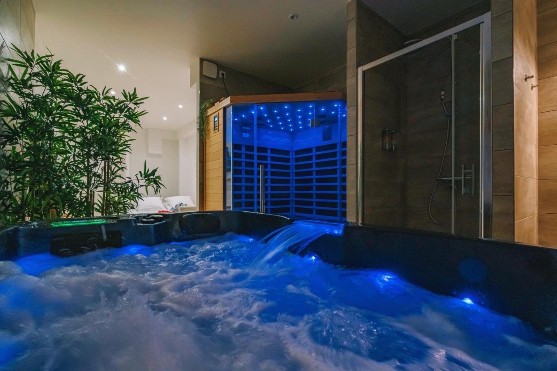 Spa Appartement O Temps Suspendu Reims Centre Sauna Et Jacuzzi Dış mekan fotoğraf