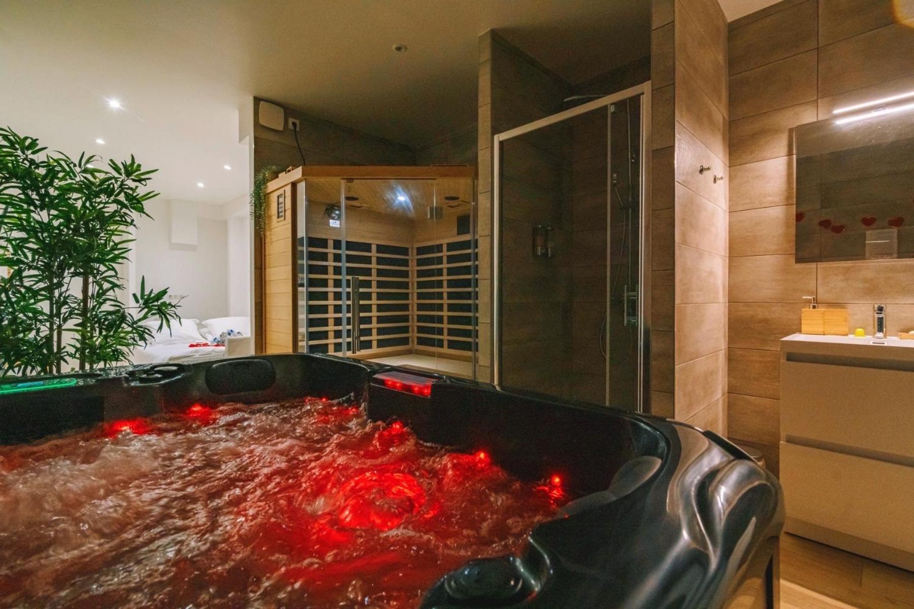 Spa Appartement O Temps Suspendu Reims Centre Sauna Et Jacuzzi Dış mekan fotoğraf